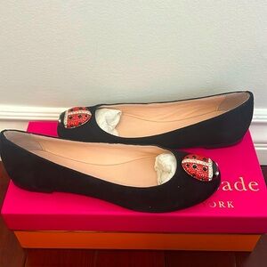 Kate Spade New York Wendy Spade Ladybug Ballet Flats